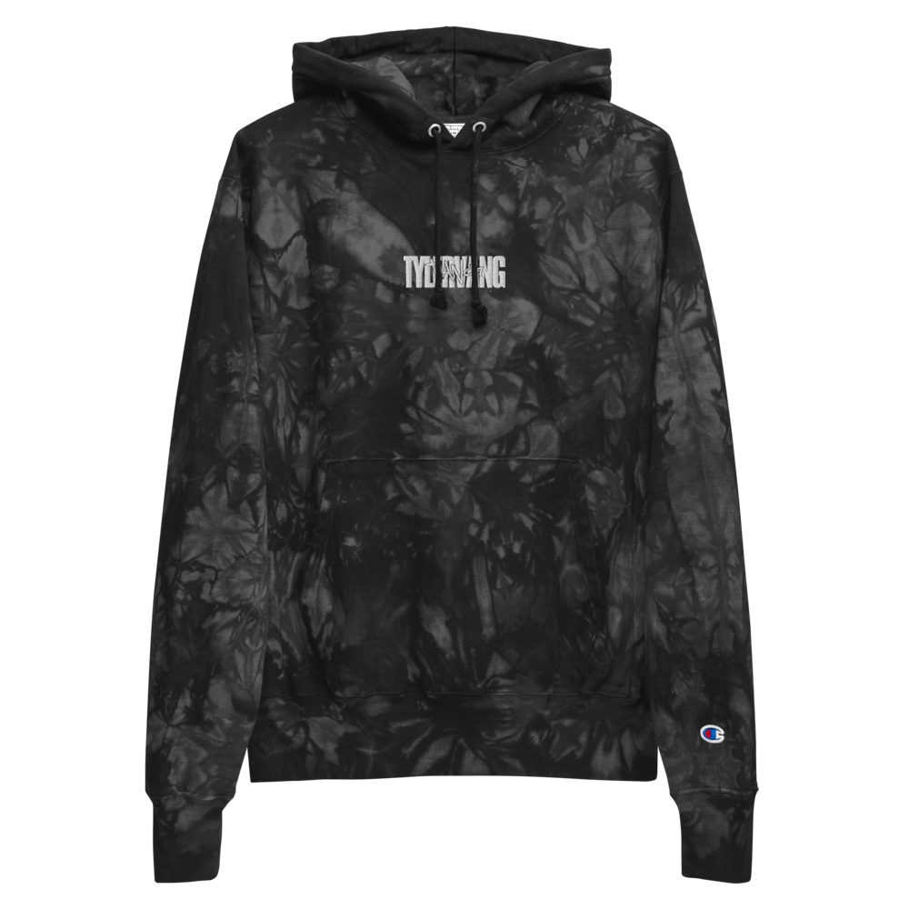 Champion Tyler Vang Box Logo Embroidered Tie Dye Hoodie 2XL