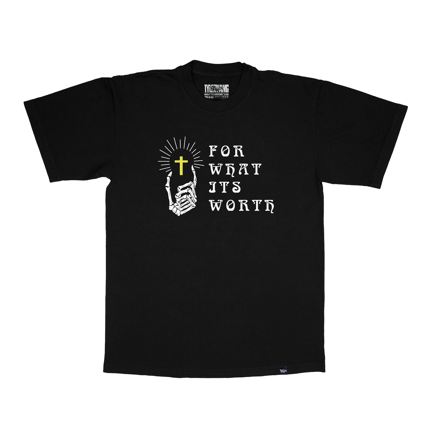For What Its Worth Ultra Edition Black T-Shirt - TYLER VANG