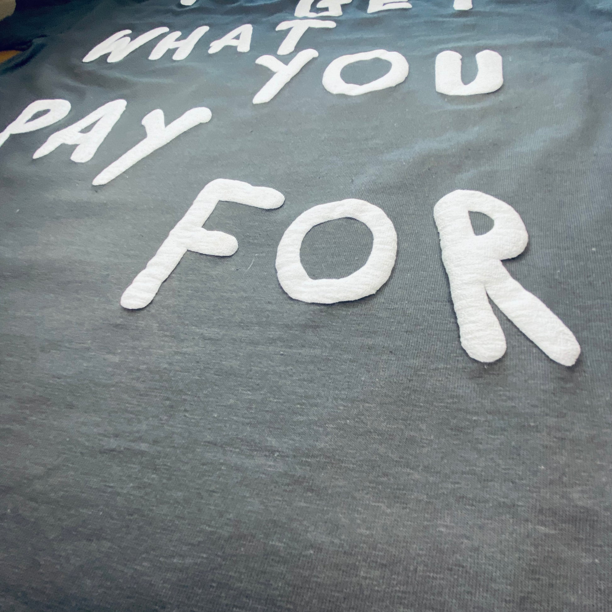 You Get What You Pay For [Puff Print] T-Shirt - TYLER VANG