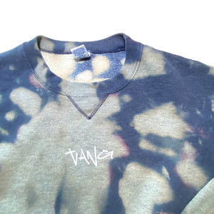 TYLER VANG x Russell Athletics - Desamor One of One Bleach Wash Crewneck Sweatshirt - TYLER VANG